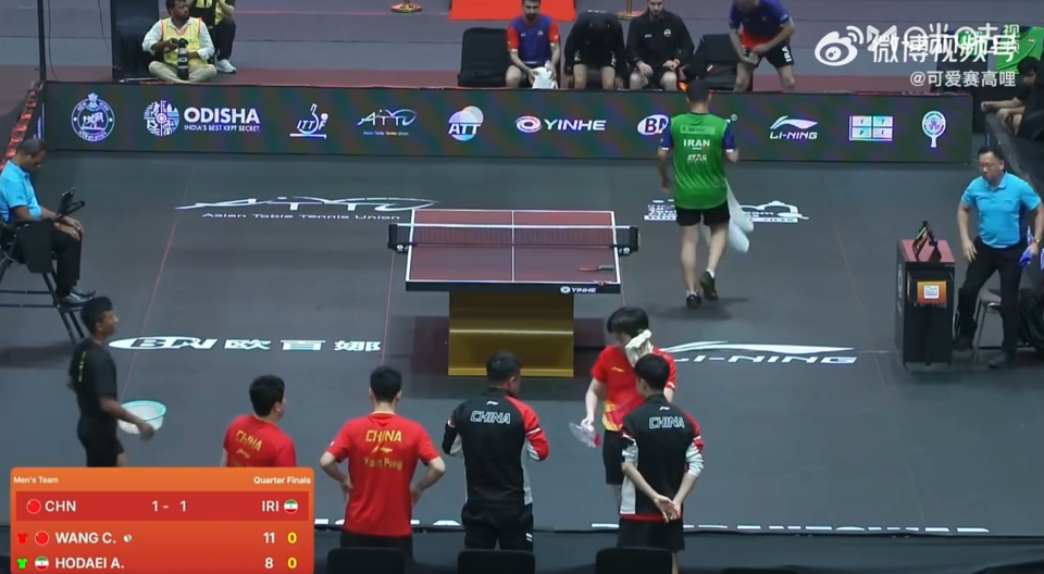 王楚钦作为, 为难小洁癖